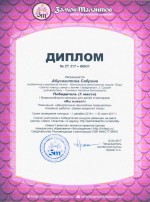 Дипломы победителей I Всероссийского конкурса